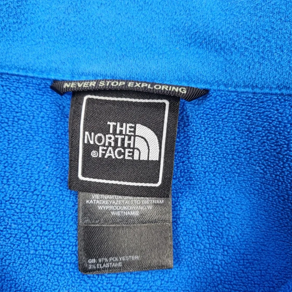 The North Face WindWall Softshell‎ Jacket Mens Small Blue Full Zip Outdoor Coat